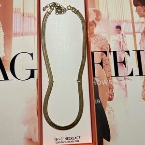 Gold tone House of Harlow chain